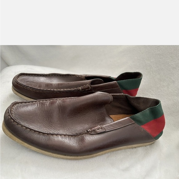 Authentic Gucci black leather shoes Size 8 - Picture 3 of 10